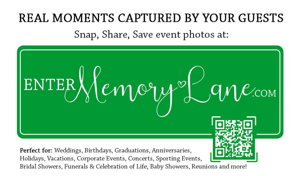 Enter Memory Lane - QR Photo Event Sharing